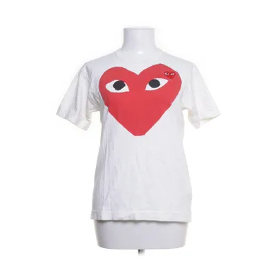 T-shirt (Hvid) fra Comme des Garçons PLAY Bomuld