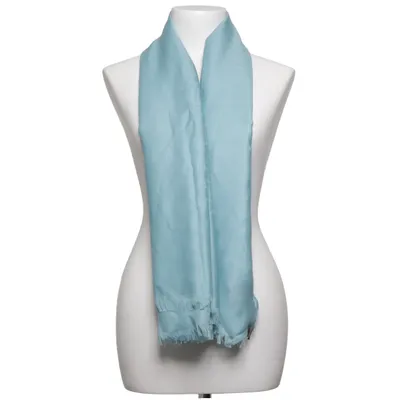 Sjaal (Blauw) van Gucci Zijde, Wol