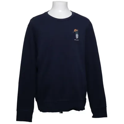Sweatshirt (Blue) from RLX Ralph Lauren Cotton, Elastane, Polyester