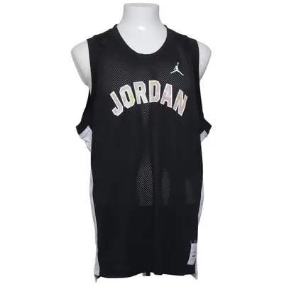 Baskettrøje (Sort, Hvid) fra Jordan Polyester