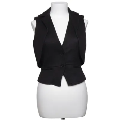 Gilet de costume (Noir) de Alexander Wang Acétate, Acrylique, Polyamide, Laine