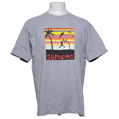 T-shirt (Grijs, Meerkleurig) van Supreme Katoen, Polyester
