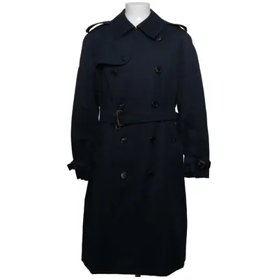 Trench coat (Blue) from Burberry Cotton, Polyester