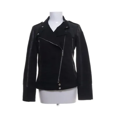 Bikerjacka (Svart) från Emporio Armani Bomull, Polyester, Skinn