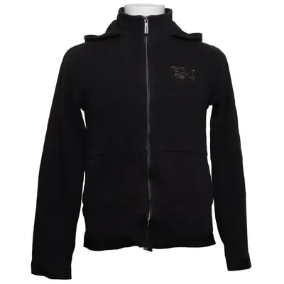 Capuchon sweater (Zwart) van Emporio Armani Katoen, Polyester