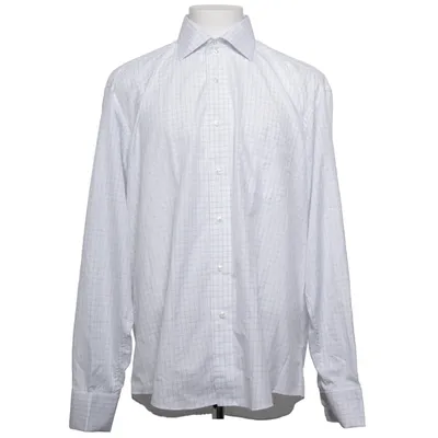 Shirt (Wit, Blauw) van Zegna Katoen