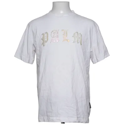 T-shirt (Vit) från Palm Angels Bomull, Polyester
