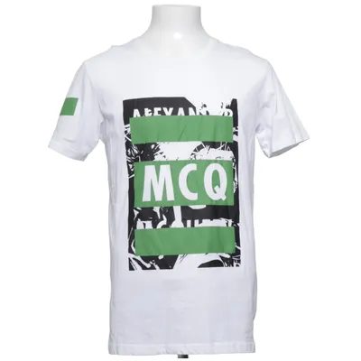 T-shirt (White, Green, Black) from McQ by Alexander McQueen Cotton