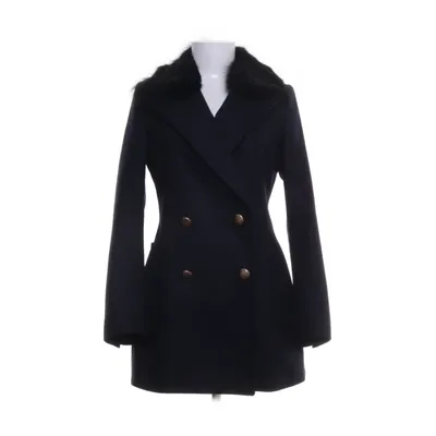 Erwt jas (Blauw) van Prada Nylon, Bont, Wol, Viscose