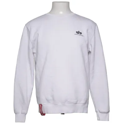 Sweatshirt (White) from Alpha Industries Cotton, Polyester