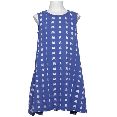 Robe (Bleu, Blanc) de Marni Coton