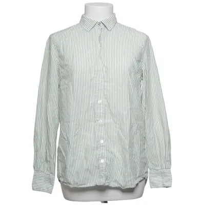 Chemise (Vert, Blanc) de Mos Mosh Coton, Soie