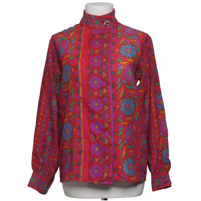 Blus (Röd, Flerfärgad) från Yves Saint Laurent