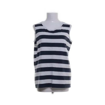 Tanktop  (Blå, Hvid) fra Dolce & Gabbana Bomuld, Polyester