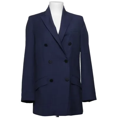 Kavaj (Blå) från Alexander McQueen Viskos, Ull