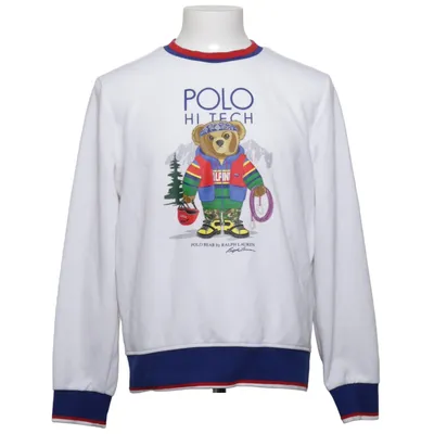 Sweatshirt (Wit, Blauw, Rood) van Polo Ralph Lauren Katoen, Elastaan, Polyester