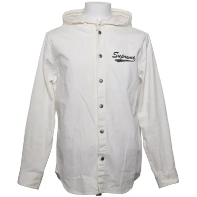 Hoodie (White) from Supreme Cotton