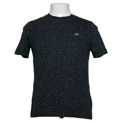 T-shirt (Groen, Blauw, Zwart) van Lacoste Live Katoen, Elastaan