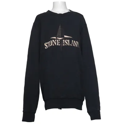 Sweatshirt (Sort) fra Stone Island Junior Bomuld