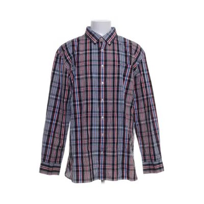 Overhemd (Blauw, Meerkleurig) van Tommy Hilfiger Katoen