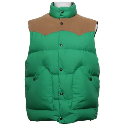 Outdoor vest (Groen, Bruin, Zwart) van Woolrich Polyester, Dons