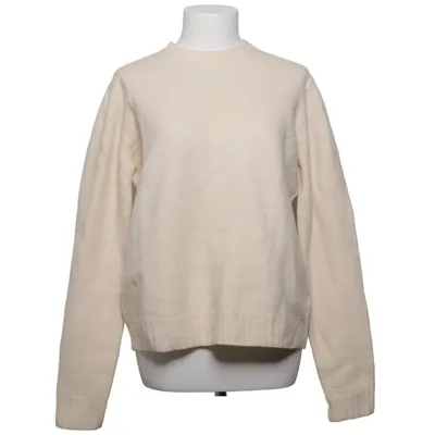 Strickpullover (Beige) von Jil Sander Wolle