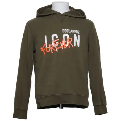 Hættetrøje (Grøn) fra Dsquared2 Bomuld, Elastan