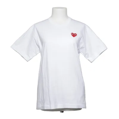 T-shirt (Wit) van Comme des Garçons PLAY Katoen