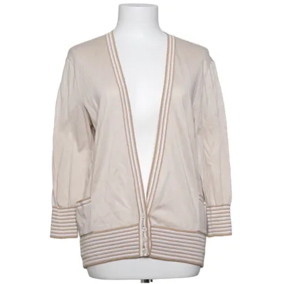 Cardigan (Beige, White) from Chanel Cotton