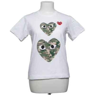 T-shirt (Wit) van Comme des Garçons PLAY