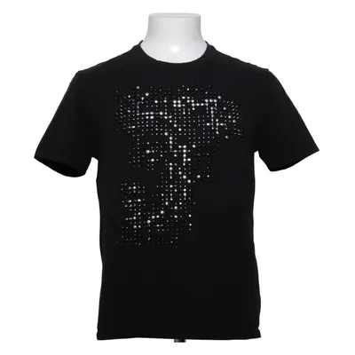 T-shirt (Zwart) van Versace Collection Katoen, Elastaan