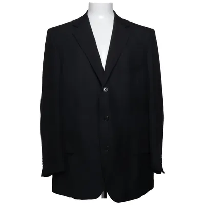 Blazer (Gris) de Ermenegildo Zegna Cupro, Soie