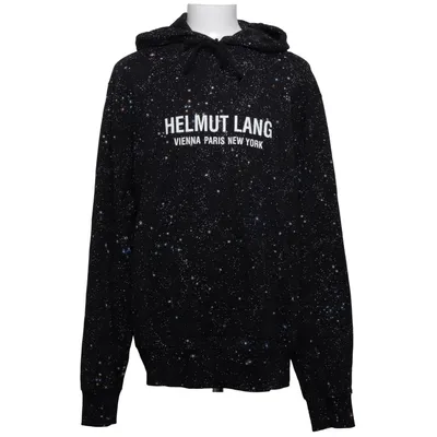 Kapuzenpullover (Schwarz, Mehrfarbig) von Helmut Lang Baumwolle, Elasthan