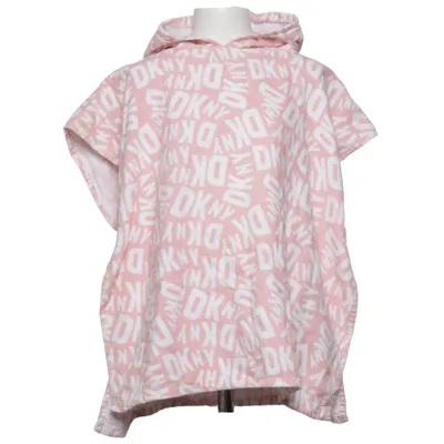 Badponcho (Roze, Wit) van DKNY Katoen