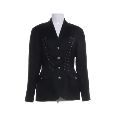Blazer (Black) from Mugler Acetate, Wool