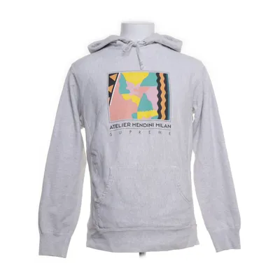 Hoodie (Gray, Multicolored) from Supreme Cotton