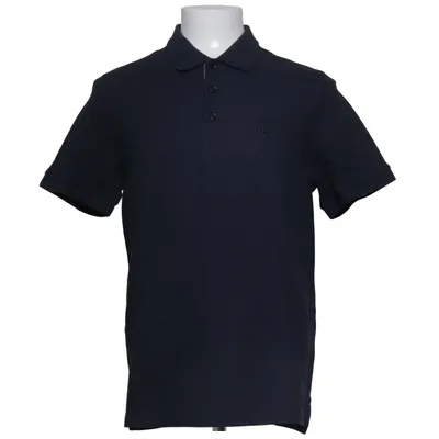 Polo (Bleu) de Burberry Coton, Élasthane, Polyuréthane