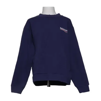 Sweatshirt (Blå) fra Balenciaga Bomuld, Polyester