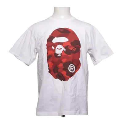 T-shirt (Vit, Röd) från A Bathing Ape Bomull