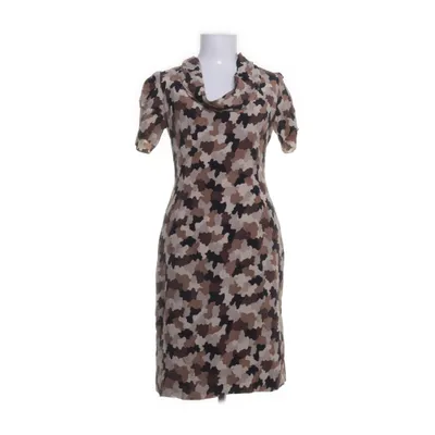 Dress (Beige, Black, Multicolored) from Prada Silk