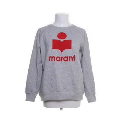 Sweatshirt (Gris, Rouge) de Isabel Marant Étoile Coton, Polyester, Viscose