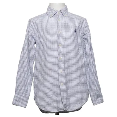 Buttondownskjorte (Hvid, Blå) fra Ralph Lauren Bomuld