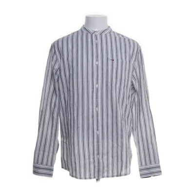 Shirt (Wit, Grijs) van Tommy Hilfiger Jeans Katoen, Linnen