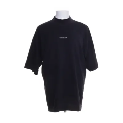 T-shirt (Zwart) van Calvin Klein Jeans Katoen, Elastaan