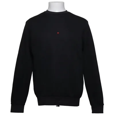 Sweatshirt (Zwart) van Stone Island Katoen, Polyester