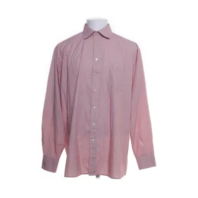 Skjorta (Röd, Vit) från Dressmann Bomull, Polyester