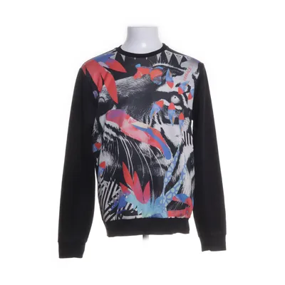 Sweatshirt (Sort, Flerfarvet) fra Versace Jeans Bomuld, Elastan, Polyester