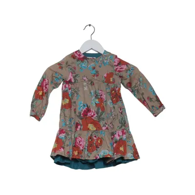 Robe (Marron, Multicolore) de Kenzo Kids Coton
