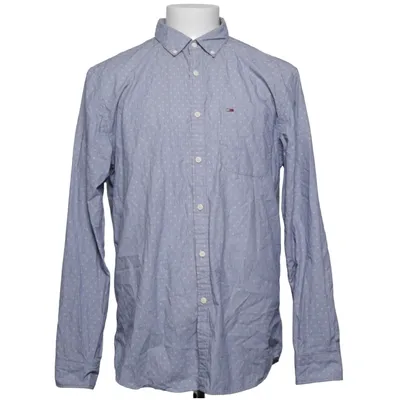 Overhemd (Blauw) van Tommy Hilfiger Katoen