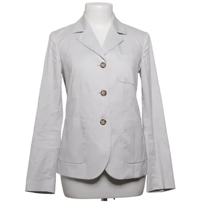 Blazer (Beige) from Prada Linea Rossa Cotton, Elastane, Polyamide, Polyester, Silk, Viscose